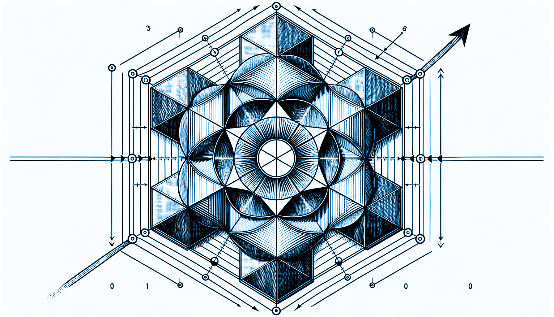 Nature of Commerce visual 5 representing verifiable compute infrastructure and cryptographic proof of execution